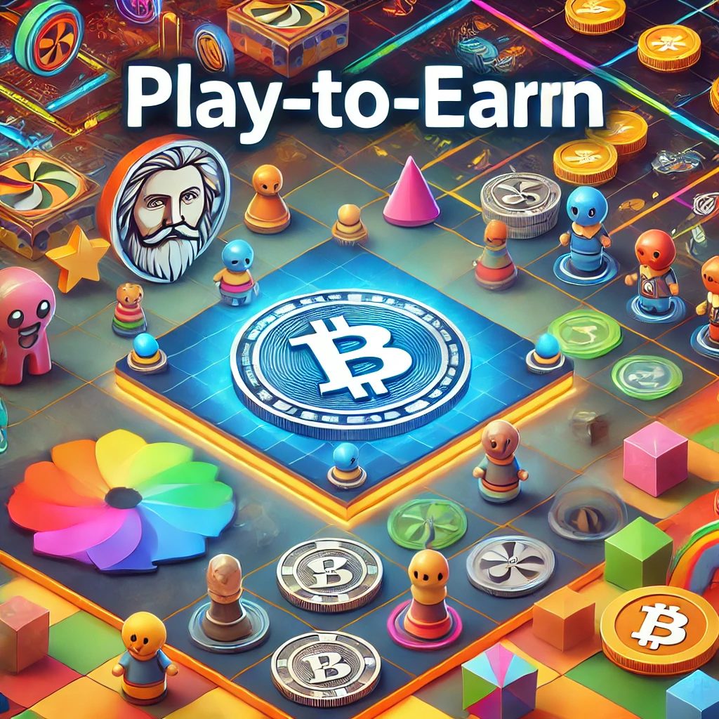 Screenshot of a popular blockchain game.