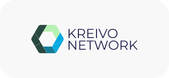 Kreivo Network logo, representing the network KwickBit uses to process payments.