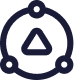 Icon representing KwickBit’s transparent transaction fees.