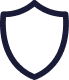 Shield icon representing the risk-free model for KwickBit’s payment gateway.