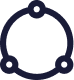 Minimal setup process icon representing easy integration of KwickBit’s payment gateway.